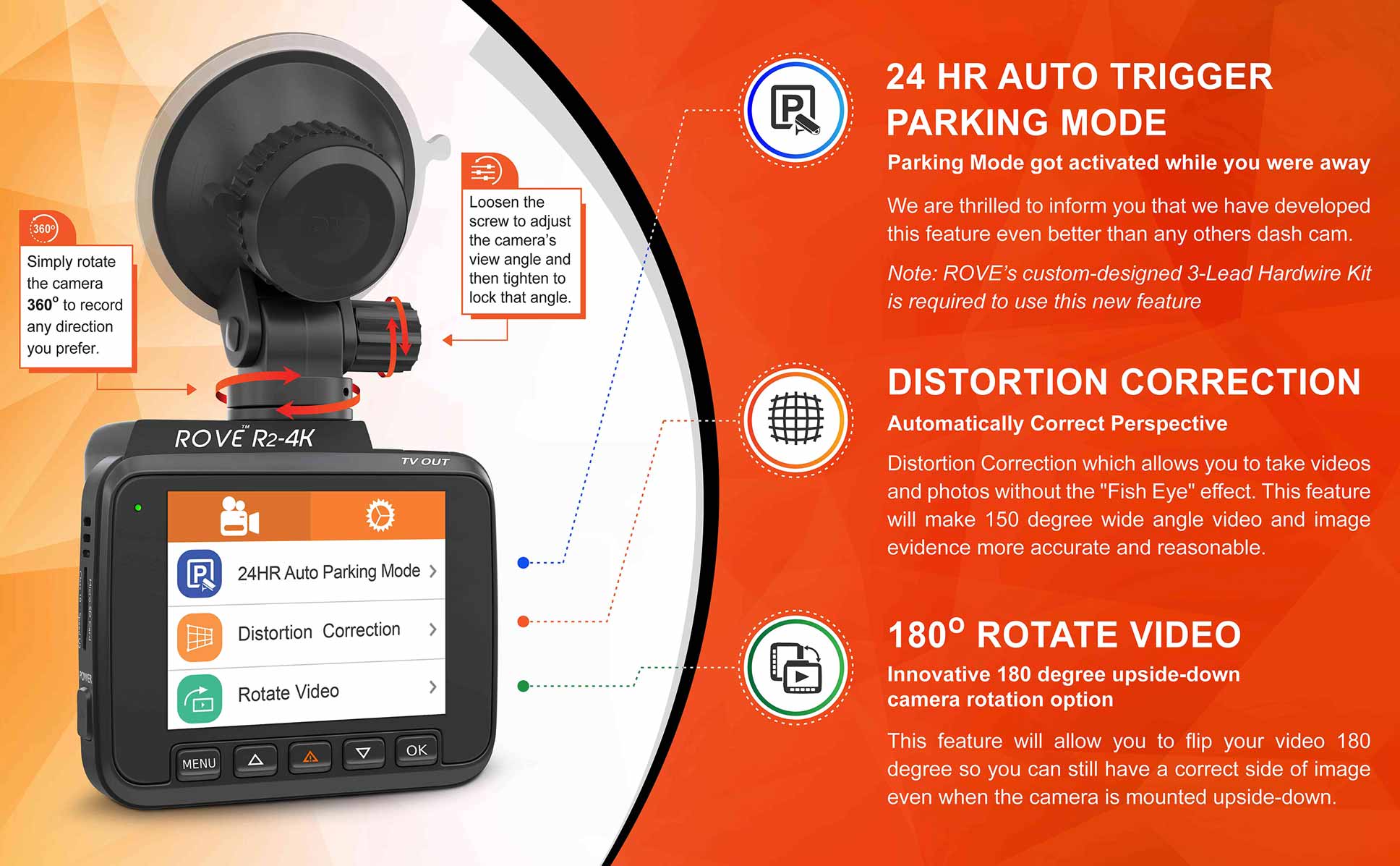 Rove r2-4K Product feature